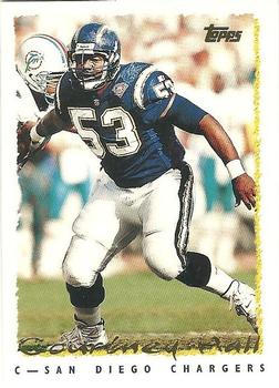 Courtney Hall San Diego Chargers 1995 Topps NFL #99